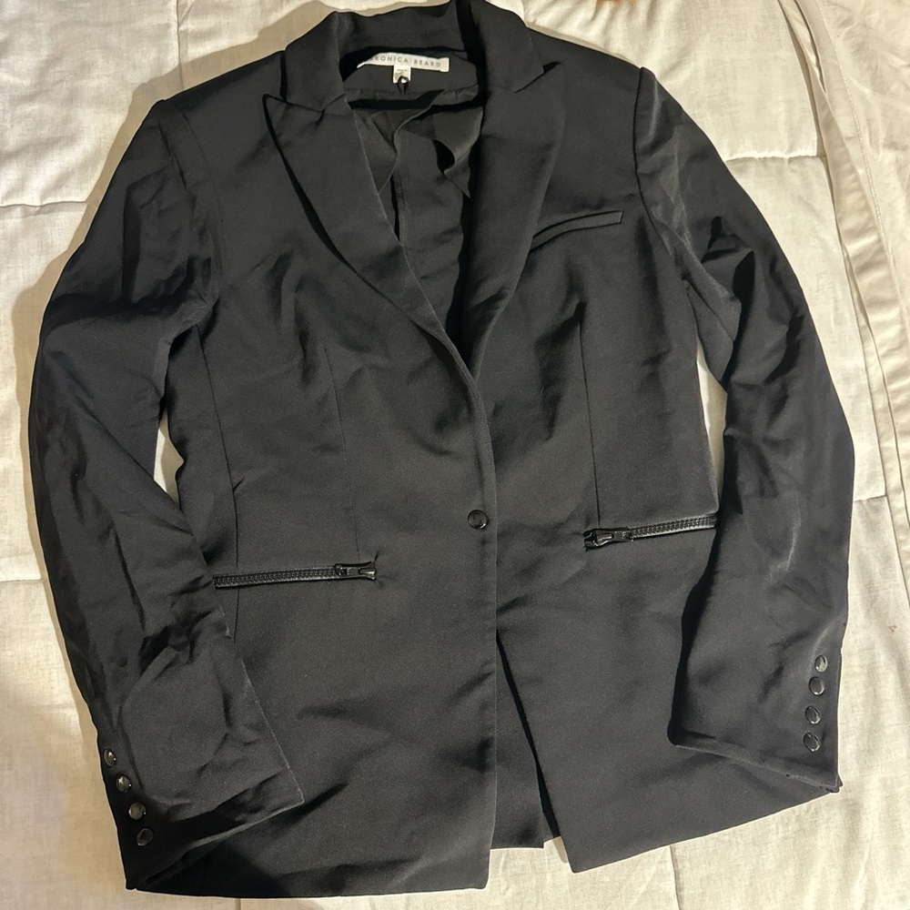 Veronica Beard Black Blazer Tailored Suit Jacket